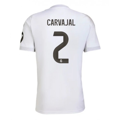 Stroje piłkarskie Real Madrid Daniel Carvajal #2 Koszulka Podstawowej 2025-26 Krótki Rękaw